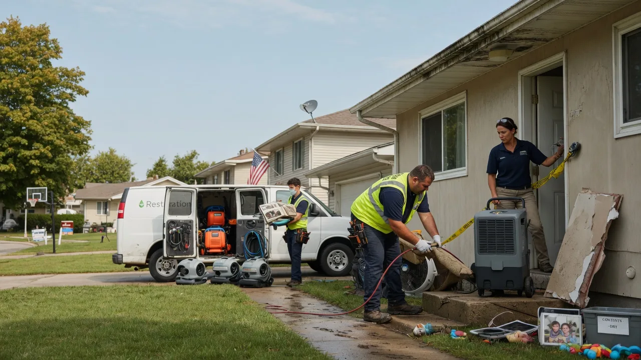 Water Damage Restoration in Erwin, NC near me